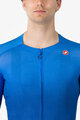 CASTELLI Tricou de ciclism cu mânecă scurtă - UPF - albastru