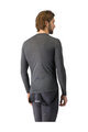 CASTELLI Tricou de ciclism cu mânecă lungă - MEDIO BASE LAYER LS - gri