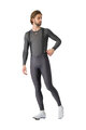 CASTELLI Tricou de ciclism cu mânecă lungă - MEDIO BASE LAYER LS - gri