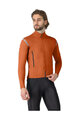 CASTELLI Jachetă termoizolantă de ciclism - PERFETTO ROS 3 - maro