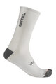 CASTELLI Șosete clasice de ciclism - VENTI SOFT MERINO - alb
