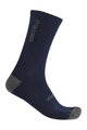 CASTELLI Șosete clasice de ciclism - VENTI SOFT MERINO - albastru