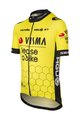 AGU Tricou de ciclism cu mânecă scurtă - REPLICA VISMA | LEASE A BIKE K 2024 - galben/negru