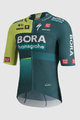 SPORTFUL Tricou de ciclism cu mânecă scurtă - BORA HANSGROHE 2024 - verde/verde deschis