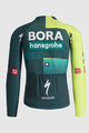 SPORTFUL Tricou de cilism pentru iarnă cu mânecă lungă - BORA 2024 - verde/verde deschis