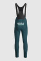 SPORTFUL Pantaloni de ciclism lungi cu bretele - BORA 2024 - verde