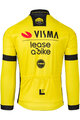 RAPIDGEAR Tricou de ciclism cu mânecă lungă de vară - REPLICA VISMA 2025 - galben