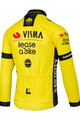 RAPIDGEAR Tricou de ciclism cu mânecă lungă de vară - REPLICA VISMA 2025 - galben