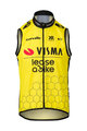 RAPIDGEAR Vestă de ciclism - REPLIKA VISMA WIND 2025 - galben