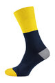 RAPIDGEAR Șosete clasice de ciclism - VISMA SOCKS 2025 - galben/albastru