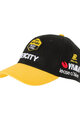 RAPIDGEAR Șapcă de ciclism - VISMA PODIUM CAP 2025 - negru/galben