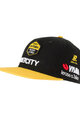 RAPIDGEAR Șapcă de ciclism - VISMA PODIUM FLAT CAP 2025 - negru/galben