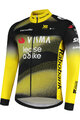 RAPIDGEAR Tricou de ciclism cu mânecă lungă de vară - VISMA TDF25 REPLICA JERSEY - galben/negru