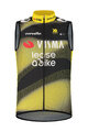 RAPIDGEAR Vestă de ciclism - VISMA TDF25 REPLICA WINDBODY - galben/negru