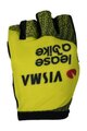 RAPIDGEAR Mănuși de ciclism fără degete - VISMA TDF25 REPLICA GLOVES - galben/negru