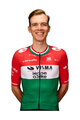 RAPIDGEAR Tricou de ciclism cu mânecă scurtă - REPLICA VISMA HUNGARIAN CHAMP 2025 - roșu/alb/verde
