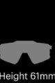 100% SPEEDLAB Ochelari de ciclism - SLENDALE - roz/alb