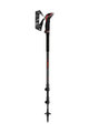 LEKI bastoane - MAKALU 110-145 cm - roșu/negru