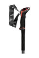 LEKI bastoane - MAKALU 110-145 cm - roșu/negru