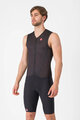 CASTELLI Salopetă de ciclism - FREE SANREMO 3 - negru