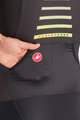 CASTELLI Salopetă de ciclism - FREE SANREMO 3 - negru