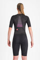CASTELLI Salopetă de ciclism - FREE SANREMO 3 - negru