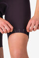 CASTELLI Salopetă de ciclism - FREE SANREMO 3 - roz/bordo