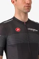 CASTELLI Tricou de ciclism cu mânecă scurtă - GIRO107 CLASSIFICATION - negru