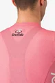 CASTELLI Tricou de ciclism cu mânecă scurtă - GIRO107 CLASSIFICATION - roz