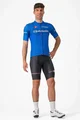 CASTELLI Tricou de ciclism cu mânecă scurtă - GIRO107 CLASSIFICATION - albastru
