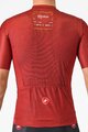 CASTELLI Tricou de ciclism cu mânecă scurtă - GIRO107 ROMA - roșu