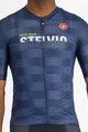 CASTELLI Tricou de ciclism cu mânecă scurtă - GIRO107 STELVIO - albastru