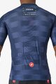CASTELLI Tricou de ciclism cu mânecă scurtă - #GIRO107 STELVIO - albastru