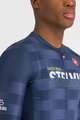 CASTELLI Tricou de ciclism cu mânecă scurtă - #GIRO107 STELVIO - albastru
