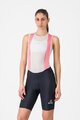 CASTELLI Pantaloni scurți de ciclism cu bretele - GIRO PRIMA 2 DT - negru