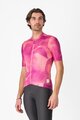 CASTELLI Tricou de ciclism cu mânecă scurtă - GIRO ESPRESSO - roz
