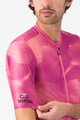CASTELLI Tricou de ciclism cu mânecă scurtă - GIRO ESPRESSO - roz