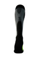 HAVEN Șosete sub genunchi de ciclism - COMPRESSIVE SKI - gri