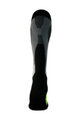 HAVEN Șosete sub genunchi de ciclism - COMPRESSIVE SKI - gri
