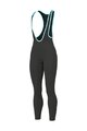 ALÉ Pantaloni de ciclism lungi cu bretele - KLIMATIK K-ATMO 2.0 - negru