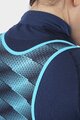 ALÉ Pantaloni de ciclism lungi cu bretele - KLIMATIK K-ATMO 2.0 - negru