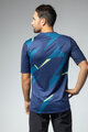 ALÉ Tricou de ciclism cu mânecă scurtă - OFF ROAD OMEGA - albastru
