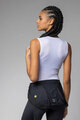 ALÉ Tricou de ciclism fără mâneci - INTIMO VELO ACTIVE - alb
