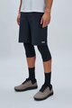 POC Pantaloni scurți de ciclism fără bretele - MOTION AIR - negru