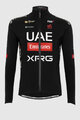PISSEI Jachetă termoizolantă de ciclism - UAE TEAM EMIRATES - XRG 2025 GIACCA PRIMAPELLE OFFICIAL - negru