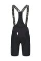 Q36.5 Pantaloni scurți de ciclism cu bretele - GREGARIUS PRO - negru