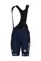 ALÉ Pantaloni scurți de ciclism cu bretele - GROUPAMA FDJ 2025 - albastru