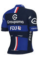 ALÉ Tricou de ciclism cu mânecă scurtă - GROUPAMA FDJ 2025 - albastru
