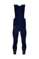 SANTINI Pantaloni de ciclism lungi cu bretele - UCI RAINBOW - albastru