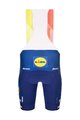 SANTINI Pantaloni scurți de ciclism cu bretele - LIDL TREK - BIB SHORTS
